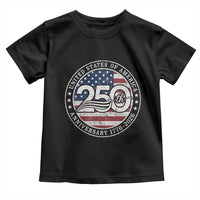 United States of America 250th Anniversary Vintage Seal Toddler T Shirt Distressed American Flag 1776 to 2026 Semiquincentennial Patriotic