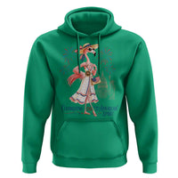 Celebrating 250 Years of American Spirit Flamingo Hoodie Cute Patriotic Tropical Bird Summer Landmarks Fireworks
