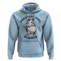 Funny Pregnant Girl Summer Turtle Hoodie Cute Stipple Maternity Bikini Sea Turtle Beach