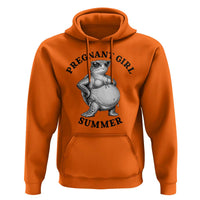 Funny Pregnant Girl Summer Turtle Hoodie Cute Stipple Maternity Bikini Sea Turtle Beach