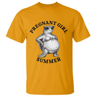 Funny Pregnant Girl Summer Turtle T Shirt Cute Stipple Maternity Bikini Sea Turtle Beach
