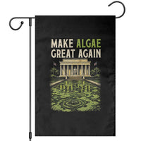 Make Algae Great Again Lincoln Memorial Reflecting Pool Graphic Garden Flag Funny Washington DC Viral Swamp Meme