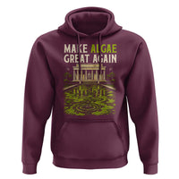 Make Algae Great Again Lincoln Memorial Reflecting Pool Graphic Hoodie Funny Washington DC Viral Swamp Meme