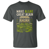 Make Algae Great Again Lincoln Memorial Reflecting Pool Graphic T Shirt Funny Washington DC Viral Swamp Meme