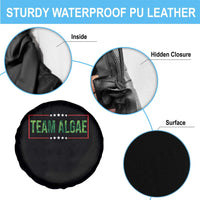 Team Algae Satire Spare Tire Cover Funny Lincoln Memorial Reflecting Pool Meme Parody