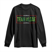 Team Algae Satire Long Sleeve Shirt Funny Lincoln Memorial Reflecting Pool Meme Parody