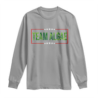 Team Algae Satire Long Sleeve Shirt Funny Lincoln Memorial Reflecting Pool Meme Parody