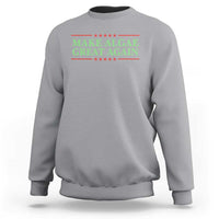 Make Algae Great Again Retro Sweatshirt Funny Lincoln Memorial Reflecting Pool Parody Meme