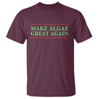 Make Algae Great Again Retro T Shirt Funny Lincoln Memorial Reflecting Pool Parody Meme