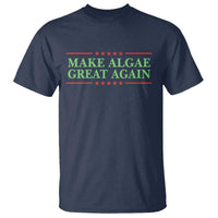 Make Algae Great Again Retro T Shirt Funny Lincoln Memorial Reflecting Pool Parody Meme