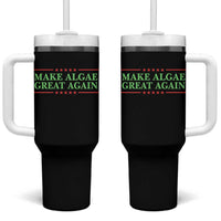 Make Algae Great Again Retro Tumbler With Handle Funny Lincoln Memorial Reflecting Pool Parody Meme