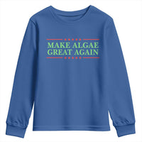 Make Algae Great Again Retro Youth Sweatshirt Funny Lincoln Memorial Reflecting Pool Parody Meme
