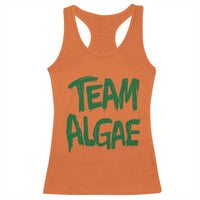 Team Algae Slime Dripping Style Graphic Racerback Tank Top Viral Lincoln Memorial Reflecting Pool Swamp Meme