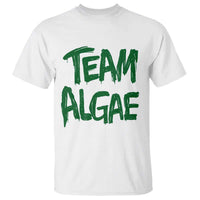Team Algae Slime Dripping Style Graphic T Shirt Viral Lincoln Memorial Reflecting Pool Swamp Meme