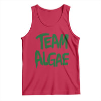 Team Algae Slime Dripping Style Graphic Tank Top Viral Lincoln Memorial Reflecting Pool Swamp Meme