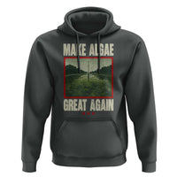 Make Algae Great Again Funny DC Slamp Slime Parody Hoodie Washington Monument Reflecting Pool Vintage Photo