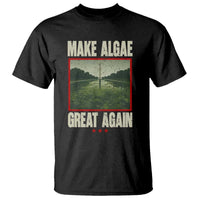 Make Algae Great Again Funny DC Slamp Slime Parody T Shirt Washington Monument Reflecting Pool Vintage Photo