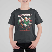 Funny Merlin the Duck Mexico Soccer Supporter T Shirt For Kid El Pato Del Partido Goooool Football Fans