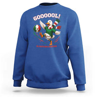 Funny Merlin the Duck Mexico Soccer Supporter Sweatshirt El Pato Del Partido Goooool Football Fans