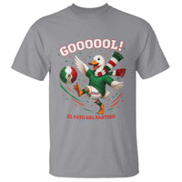 Funny Merlin the Duck Mexico Soccer Supporter T Shirt El Pato Del Partido Goooool Football Fans