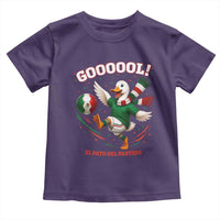 Funny Merlin the Duck Mexico Soccer Supporter Toddler T Shirt El Pato Del Partido Goooool Football Fans