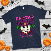 Halloween T Shirt Spooky Vibe Retro Spooky Boo Gothic Halloween Costume T-Shirt for Halloween lovers, Spooky Season Shirt, Ghosts - Wonder Print Shop