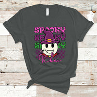 Halloween T Shirt Spooky Vibe Retro Spooky Boo Gothic Halloween Costume T-Shirt for Halloween lovers, Spooky Season Shirt, Ghosts - Wonder Print Shop
