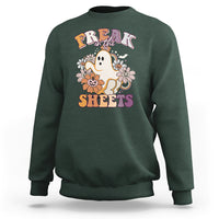 Halloween Sweatshirt Funny Freak In The Sheet Spooky Boo Sheets Ghost Halloween T-Shirt for Halloween lovers, Spooky Season Shirt, Ghosts - Wonder Print Shop