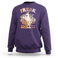Halloween Sweatshirt Funny Freak In The Sheet Spooky Boo Sheets Ghost Halloween T-Shirt for Halloween lovers, Spooky Season Shirt, Ghosts - Wonder Print Shop