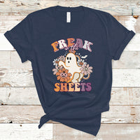 Halloween T Shirt Funny Freak In The Sheet Spooky Boo Sheets Ghost Halloween T-Shirt for Halloween lovers, Spooky Season Shirt, Ghosts - Wonder Print Shop