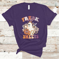 Halloween T Shirt Funny Freak In The Sheet Spooky Boo Sheets Ghost Halloween T-Shirt for Halloween lovers, Spooky Season Shirt, Ghosts - Wonder Print Shop