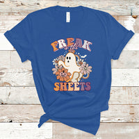 Halloween T Shirt Funny Freak In The Sheet Spooky Boo Sheets Ghost Halloween T-Shirt for Halloween lovers, Spooky Season Shirt, Ghosts - Wonder Print Shop