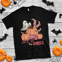 Halloween T Shirt Let's Go Ghouls Halloween Costume Retro Rodeo Halloween Cowgirl T-Shirt for Halloween lovers, Spooky Season - Wonder Print Shop