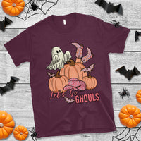 Halloween T Shirt Let's Go Ghouls Halloween Costume Retro Rodeo Halloween Cowgirl T-Shirt for Halloween lovers, Spooky Season - Wonder Print Shop