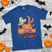 Halloween T Shirt Let's Go Ghouls Halloween Costume Retro Rodeo Halloween Cowgirl T-Shirt for Halloween lovers, Spooky Season - Wonder Print Shop