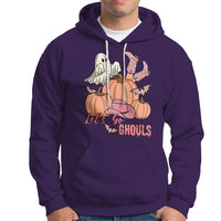 Halloween Hoodie Let's Go Ghouls Halloween Costume Retro Rodeo Halloween Cowgirl T-Shirt for Halloween lovers, Spooky Season - Wonder Print Shop
