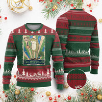 Vintage Frog Drinking Coffee Sarcastic Meme Ugly Christmas Sweater Wish I Lacked Critical Thinking Skills You All Seem So Happy