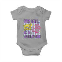 Cute Raccoon 3rd Grade Student Teacher Preppy Style Baby Onesie First of All Third Grade Is A Whole Vibe Back To School