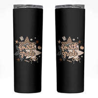 Fourth Grade Leopard Checkered Star Coquette Skinny Tumbler Cute 4th Grade Girl Back to School Gift