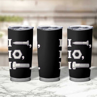 Funny Handyman Mechanic Adult Humor Tumbler Cup I Screw I Nut I Bolt Rebus Hardware Innuendo Offensive Joke
