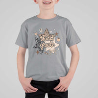 Third Grade Leopard Checkered Star Coquette T Shirt For Kid Cute 3rd Grade Girl Back to School Gift