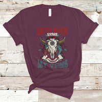 Native American T Shirt Native Blood Runs Through My Veins Proud - Wonder Print Shop