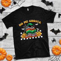 Mexican Ghost T Shirt No Me Ghosta Funny Halloween Ghost Retro Boo Sheet - Wonder Print Shop