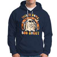 Ghost Halloween Costume Hoodie Funny This is Some Boo Sheet - Wonder Print Shop