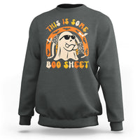 Ghost Halloween Costume Sweatshirt Funny This is Some Boo Sheet - Wonder Print Shop