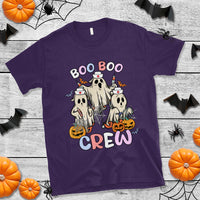 Halloween Nurse T Shirt Boo Boo Crew Ghost Halloween Costume Funny Nursing - Wonder Print Shop