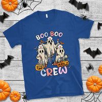 Halloween Nurse T Shirt Boo Boo Crew Ghost Halloween Costume Funny Nursing - Wonder Print Shop