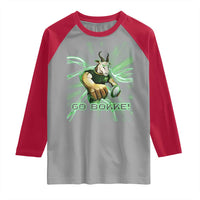 South Africa Rugby Springboks Raglan Shirt Go Bokke Forever Stronger Together
