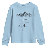 The Nihilist Penguin But Why Meme Youth Sweatshirt Existential Moody Quiet Thinkers