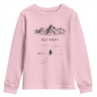 The Nihilist Penguin But Why Meme Youth Sweatshirt Existential Moody Quiet Thinkers